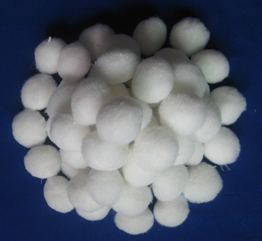 改性纖維球濾料